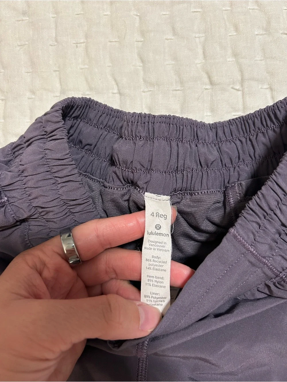 lululemon athletica Women's Dark Plum athletic Shorts